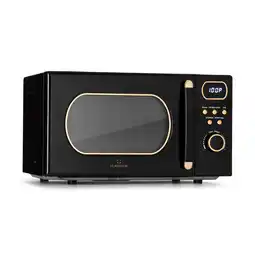 Netto Marken-Discount Julieta Mikrowelle mit Grill 20l 700 / 800 W Ø25,5cm 8 Programme Schwarz Angebot