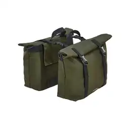 Netto Marken-Discount Doppel-Seitenpacktasche, Volumen 20L, wasserabweisend einzeln und als Set zu verwenden, Farbe: grün Angebot