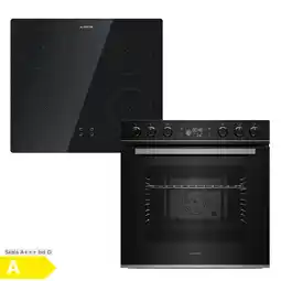 Netto Marken-Discount ControlSync Backofen & Induktionskochfeld Set 9 Funktionen 4 Kochzonen 72 L Volumen Angebot