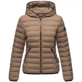 Netto Marken-Discount NAVAHOO Damen Stylische Steppjacke Übergangsjacke mit Kapuze Neevia Angebot