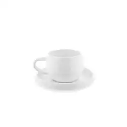 Netto Marken-Discount Lissa Bonna Kaffeetassen mit Untertellern - 12-teiliges-Set, 215 ml Angebot