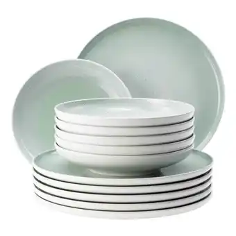 Netto Marken-Discount Seltmann Weiden Tafelservice Sento Home 12er Set Angebot