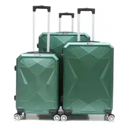 Netto Marken-Discount Reisekoffer ABS-03 Koffer 3-teilig Hartschale Trolley Set Kofferset Ha Angebot