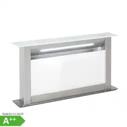 Netto Marken-Discount Royal Flush Eco Dunstabzugshaube 60 cm 576 m³/h A+ Weiß stainless_steel Angebot