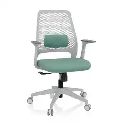 Netto Marken-Discount hjh OFFICE Home Office Bürostuhl PARFERIO W Stoff mit Armlehnen Angebot