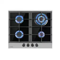 Netto Marken-Discount Alchemist 4 Zonen Gaskochfeld Aluminium-Brenner Glaskeramik schwarz Angebot