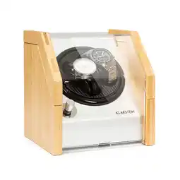 Netto Marken-Discount Garonne 2 Uhrenbeweger 1 Drehteller 2 Uhren 3 Speeds 4 Modi bambus Angebot