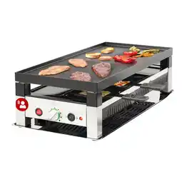 Netto Marken-Discount Solis 4 in 1 Tischgrill für 8 Personen (Typ 791), Raclette & Pizza Angebot