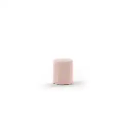 Netto Marken-Discount MOON Polsterhocker in Rund, 41,5 cm hoch, Bezug trendiger Boucle Stoff in Rosa Angebot