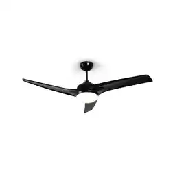 Netto Marken-Discount Klarstein Figo Deckenventilator 2-in-1 mit Deckenleuchte Ø 132 cm Schwarz Angebot
