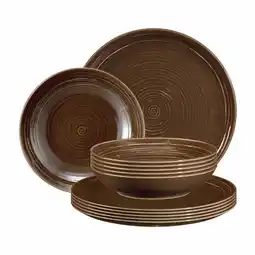Netto Marken-Discount Seltmann Weiden Tafelservice Terra 12er Set Angebot