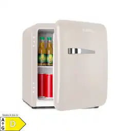 Netto Marken-Discount Audrey Mini Retro-Kühlschrank 48l 2 Ebenen Creme 48 Liter Angebot
