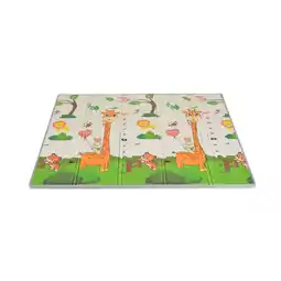 Netto Marken-Discount Moni Spielmatte XXL Jungle faltbar, 200 x 180 cm, Thermomatte, wasserdicht bunt Angebot