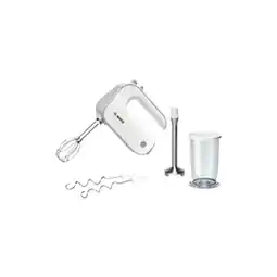 Netto Marken-Discount Bosch MFQ4070 Styline Handmixer weiß Angebot