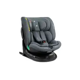 Netto Marken-Discount Kikkaboo Kindersitz i-Tour i-Size (40-150 cm) Gruppe 0+/1/2/3, Isofix, drehbar dunkelgrau Angebot