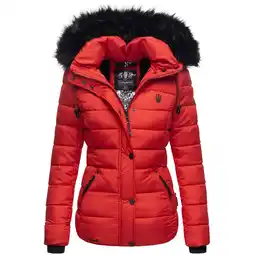 Netto Marken-Discount NAVAHOO Damen Modische Winterjacke Steppjacke mit Kunstpelz Kapuze Zuckerbiene Angebot