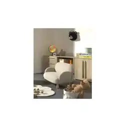 Netto Marken-Discount Kindersofa, Bezug Bouclè Beige Angebot