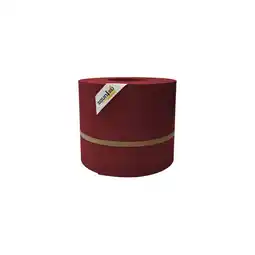 Netto Marken-Discount zaun zu Sichtschutzstreifen Rille Maxi Rolle für Doppelstabmatten 24cm hoch Bordeauxrot 50m Angebot