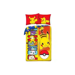 Netto Marken-Discount Pokémon Bettwäsche Set aus Baumwolle Bettdeckenbezug 140 × 200 cm Angebot