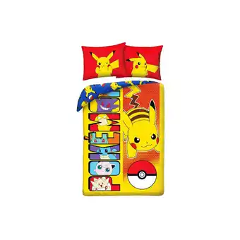 Netto Marken-Discount Pokémon Bettwäsche Set aus Baumwolle Bettdeckenbezug 140 × 200 cm Angebot
