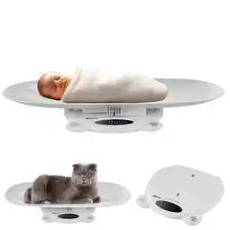 Netto Marken-Discount Ecosa 3in1 Babywaage, Tierwaage & Personenwaage mit Tara-/Hold-Funktion Angebot