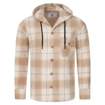 Netto Marken-Discount Rock Creek Hemd Kariertes Hemd mit Kapuze Angebot