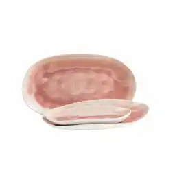 Netto Marken-Discount Mäser Servierplatten-Set, Steinzeug Frozen Angebot