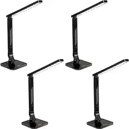 Netto Marken-Discount tectake Schreibtischlampe, LED, 14 W, dreh-, neig- und klappbar, Touchpanel, inklusive USB-Anschluss Angebot
