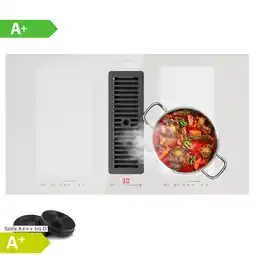 Netto Marken-Discount Full House 90 Down Air System Induktionsherd + Dunstabzugshaube 477 m³/h EEC A+ Angebot