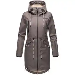 Netto Marken-Discount MARIKOO Damen Softshelljacke Funktionsjacke mit warmen Teddyfleece & Kapuze Racquellee Angebot