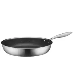 Netto Marken-Discount Mäser Bratpfanne 32 cm, Edelstahl Hestia Keramik Silber / Schwarz Angebot