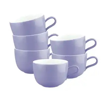 Netto Marken-Discount Seltmann Weiden Milchkaffeetassen Liberty Pure Colors 380 ml 6er Set Angebot