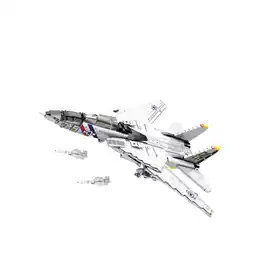Netto Marken-Discount Reobrix 33032 Kampfjet Klemmbaustein 1600 Teile 66 cm ab 14 Angebot