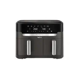 Netto Marken-Discount Tefal EY942H Easy Fry Dual XXL Heißluftfritteuse grau Angebot