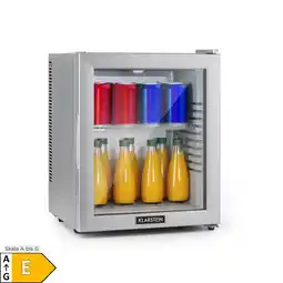 Netto Marken-Discount Brooklyn 24 Mini-Kühlschrank Glastür LED Ablage Angebot