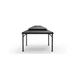 Netto Marken-Discount Sojag Pavillon London Schwarz 424,3x299,3x310cm Angebot