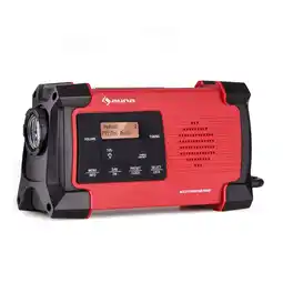 Netto Marken-Discount Patagonia DAB+ Outdoor-Radio DAB / DAB+ / FM Kurbelaufladung USB SOS-Alarm wasserdicht Rot Angebot