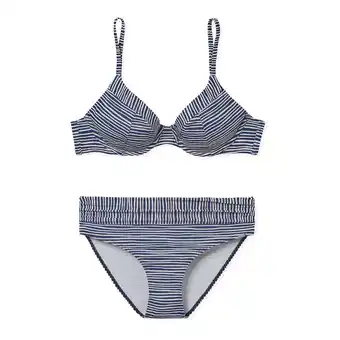 Netto Marken-Discount Schiesser Damen Bügel-Bikini Aqua Sea Blossom Angebot