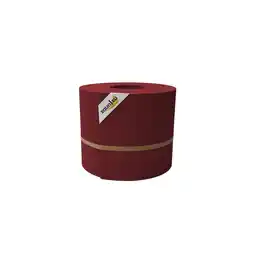 Netto Marken-Discount zaun zu Sichtschutzstreifen Premium Maxi für Doppelstabmatten 24cm hoch Bordeauxrot 50m Angebot
