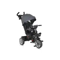 Netto Marken-Discount Byox Tricycle Space 3 in 1 Dreirad Getränkehalter, Korb, Schiebegriff, EVA-Räder grau Angebot