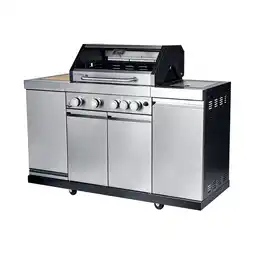 Netto Marken-Discount El Fuego Grillküche Augusta 4+1 mit Eisbox Angebot