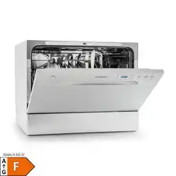Netto Marken-Discount Amazonia 6 Geschirrspüler 1380W 6 Maßgedecke Tasten-Armatur Silber Angebot