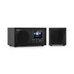 Netto Marken-Discount Silver Star Mini Two Internet DAB+/FM Radio, WiFi, BT, TWS Speaker Schwarz Angebot