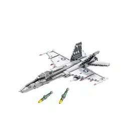Netto Marken-Discount Reobrix 33022 Kampfjet Klemmbaustein Flugzeug 1387 Teile ab 14 Angebot