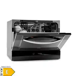 Netto Marken-Discount Havasia UV 6 Luminance Geschirrspüler UV Glasfront freistehend 1380W Schwarz Angebot