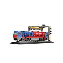 Netto Marken-Discount Reobrix 66021A Güterzug Lokomotive Klemmbaustein 1980 Teile ab 14 Angebot