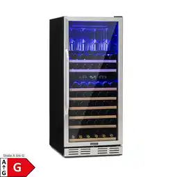 Netto Marken-Discount Vinovilla Grande 116 Built-in Duo Weinkühlschrank 310 Ltr 116 Fl. LED 313 Liter 2 Kühlzonen Angebot