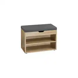 Netto Marken-Discount Schuhschrank mit Sitzkissen versch. Ausführungen - Holzoptik Angebot