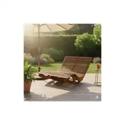 Netto Marken-Discount Ergonomische Doppelschwungliege aus Akazienholz - FSC zertifiziert Angebot