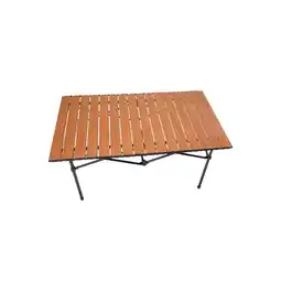 Netto Marken-Discount Platinet Campingtisch faltbar Rolltop 93 cm leicht Outdoor Tisch Angebot